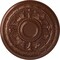 Ekena Millwork Tellson Ceiling Medallion (Fits Canopies up to 6 3/4"), 30 5/8"OD x 2 1/2"P, Copper Penny CM30TECPS - alternate 1